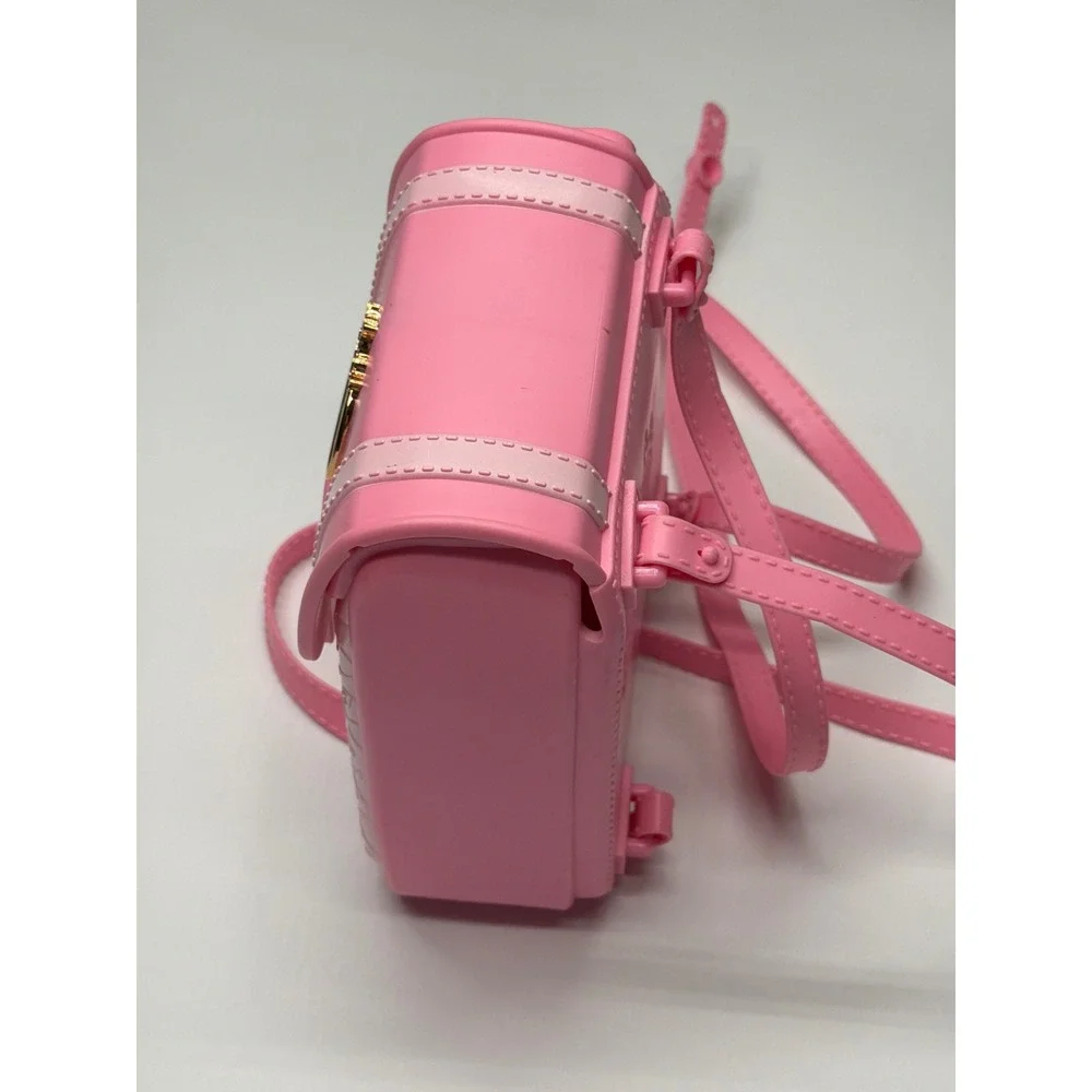 Disney Princess Pink Backpack Purse‎ with Crown Charm for Kids